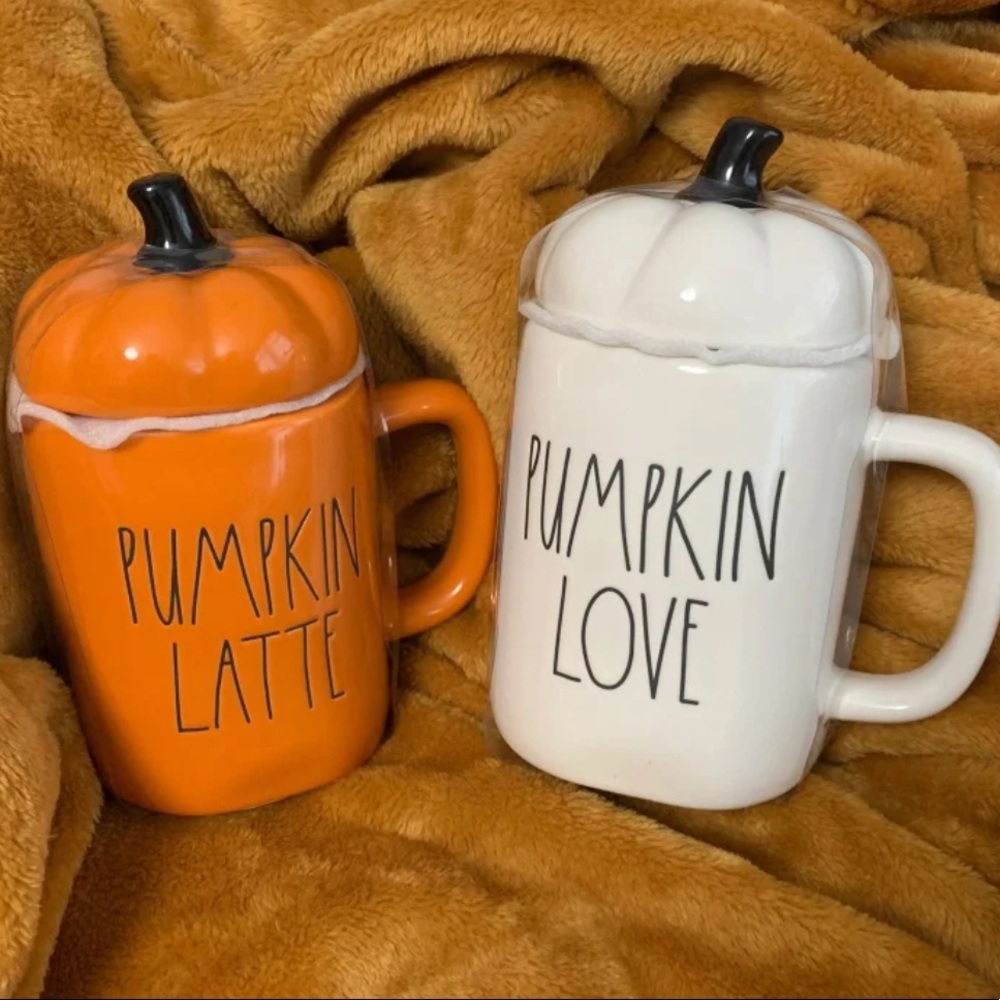 Rae Dunn pumpkin mugs bundle